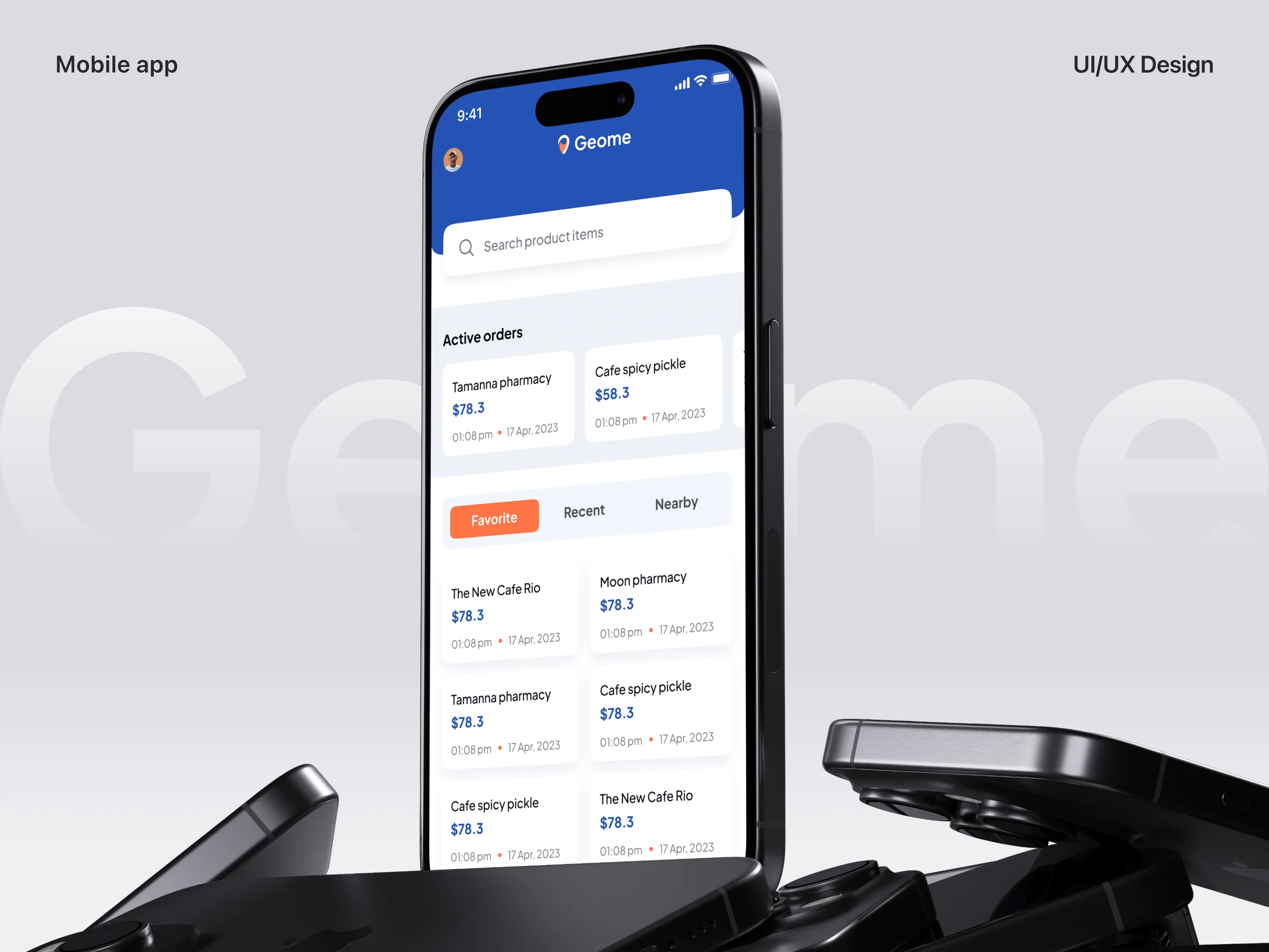 GeoMe – A Trusted Mobile Medicine Delivery App