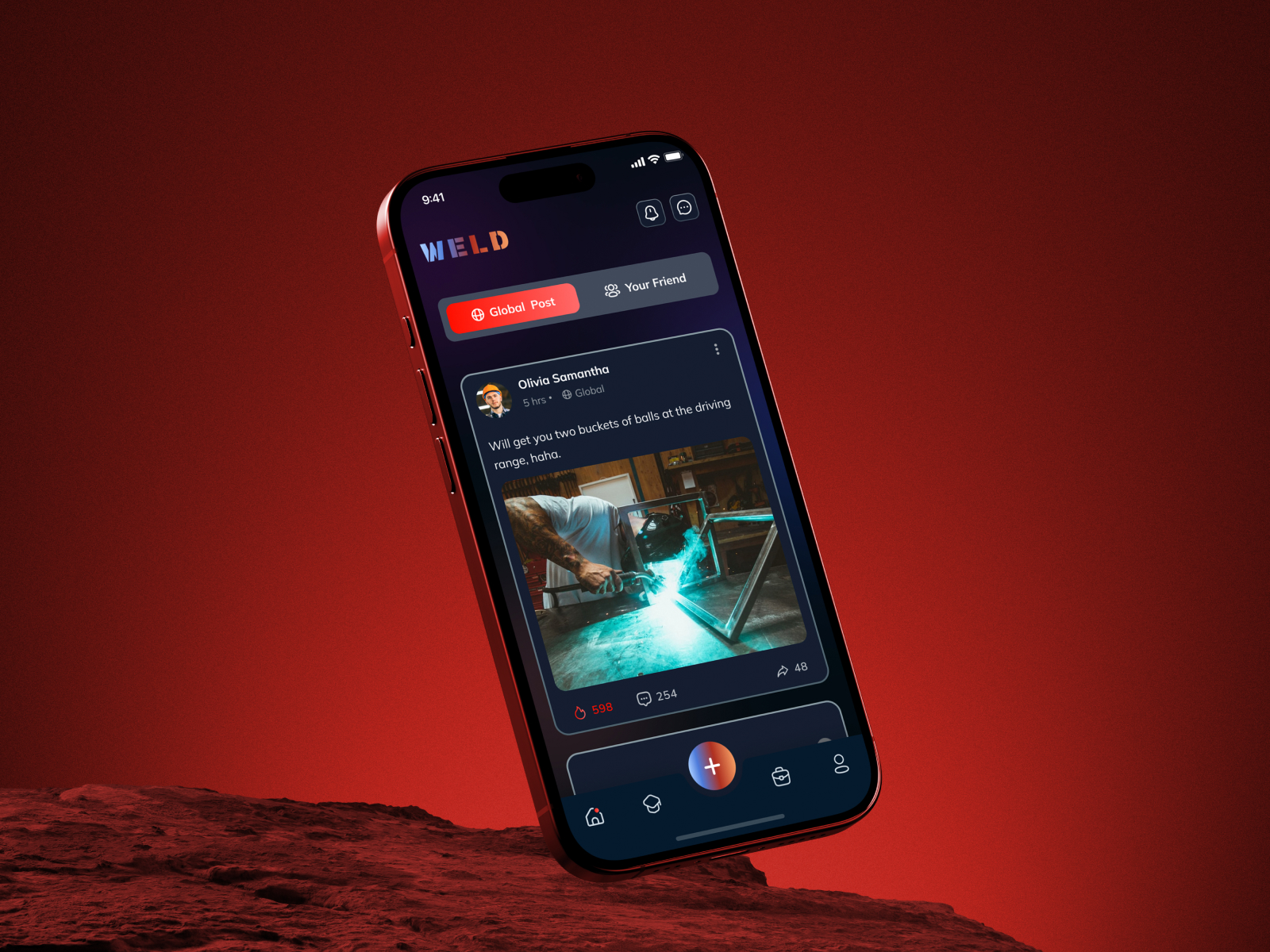 Weld | Social Media App for Welders | Community & Professional Networking