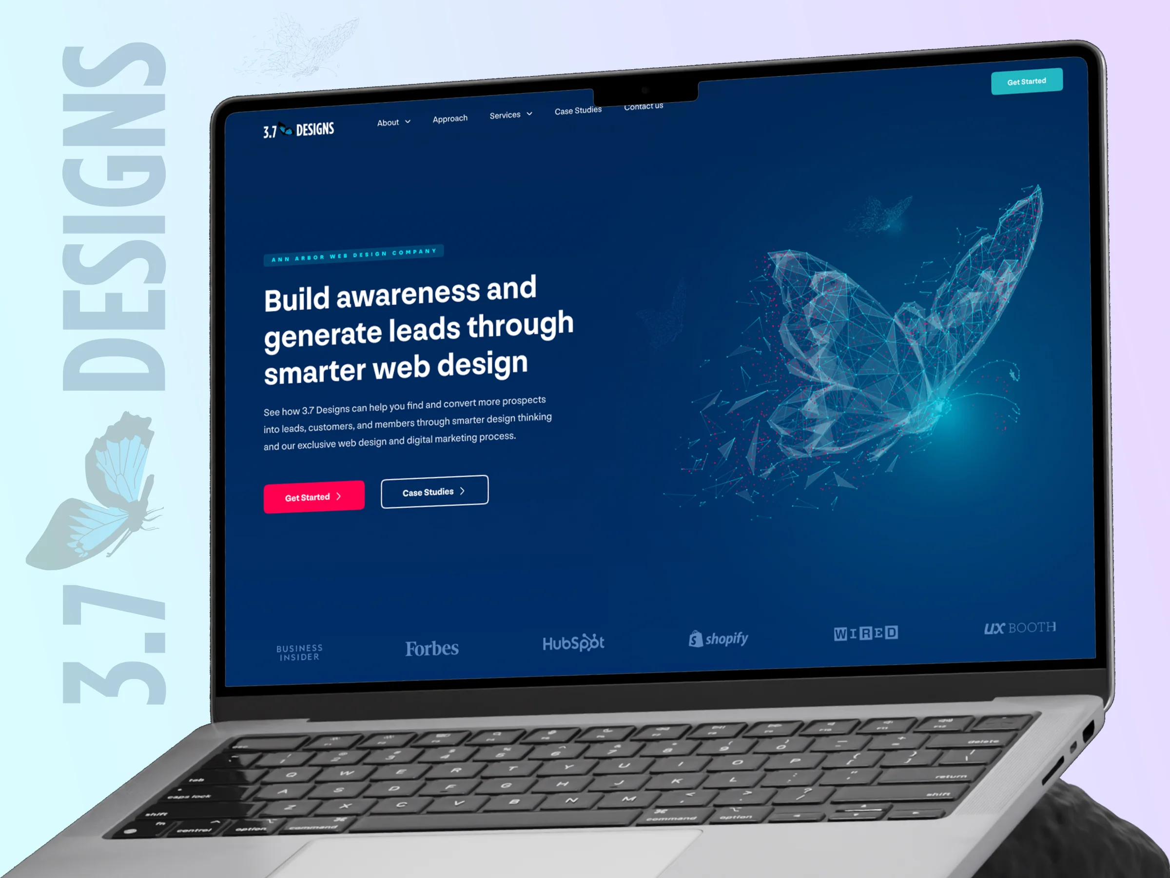 3.7designs – Web Design & Development Landing Page