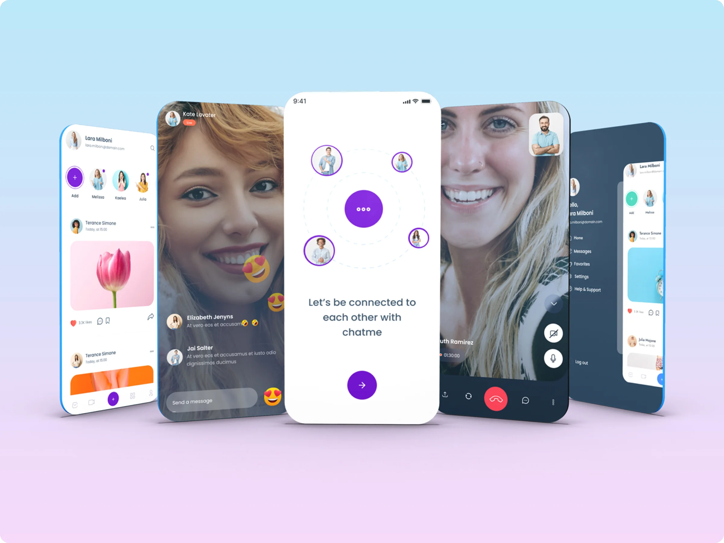 Fluxtext – Chat App Design