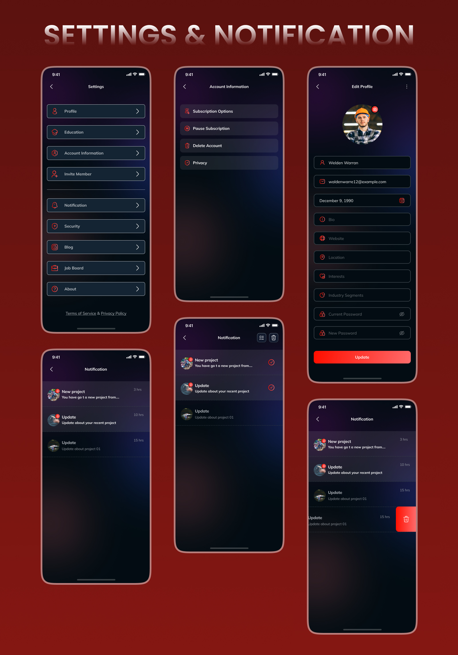 project hints