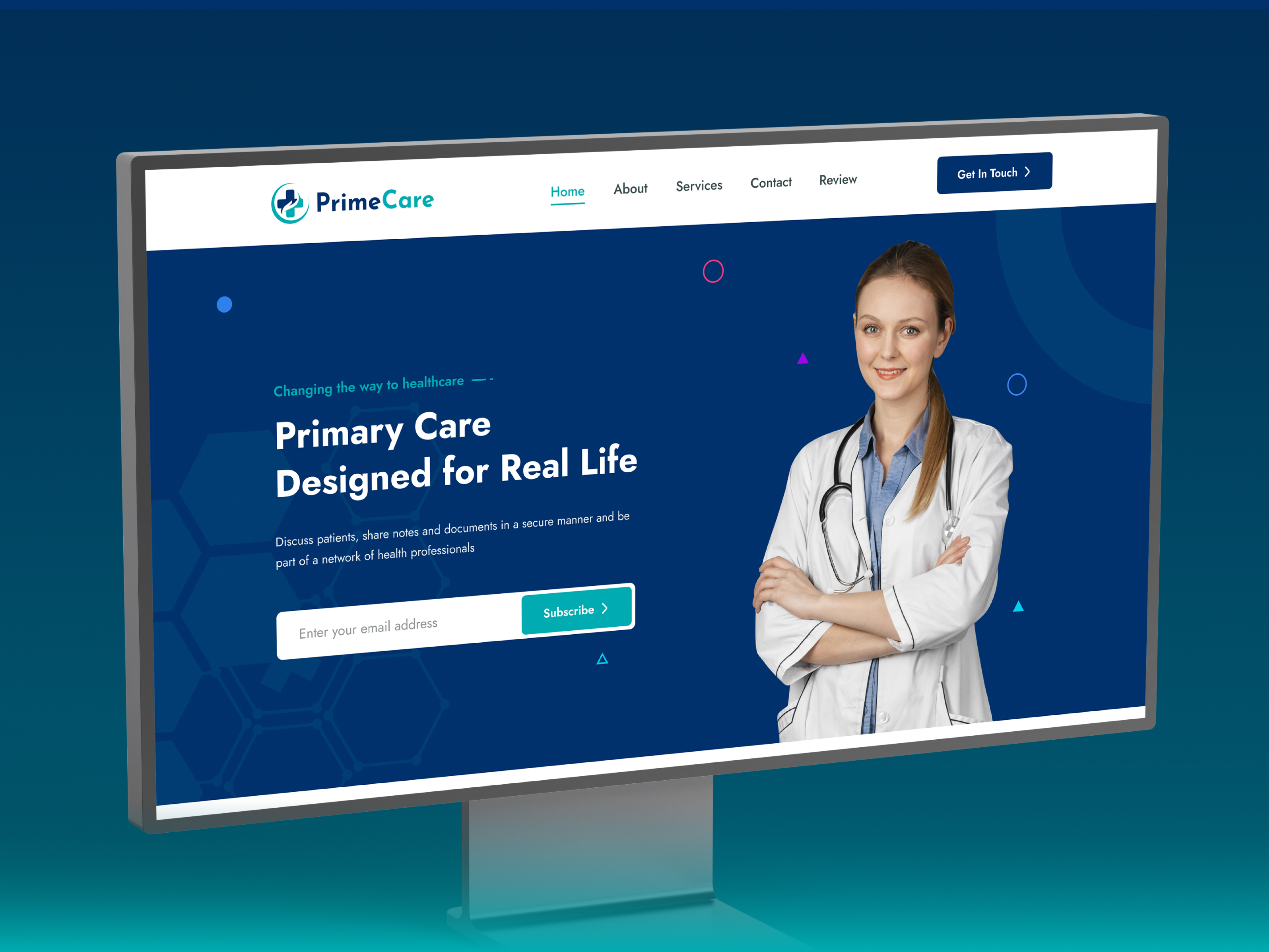 PrimeCare – Healthcare Landing Page