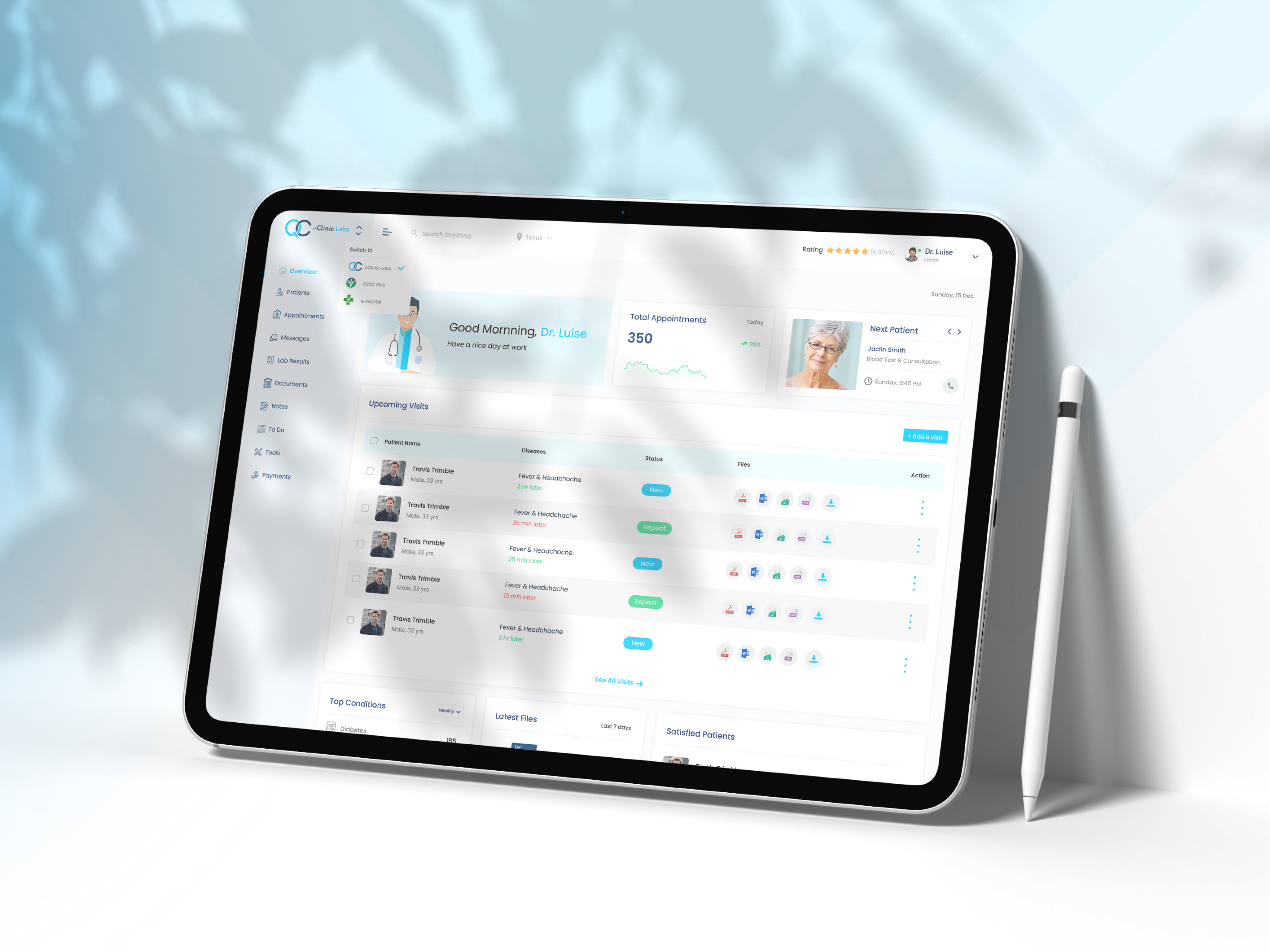 Pcare | Patient & Doctor Management System | Web Application