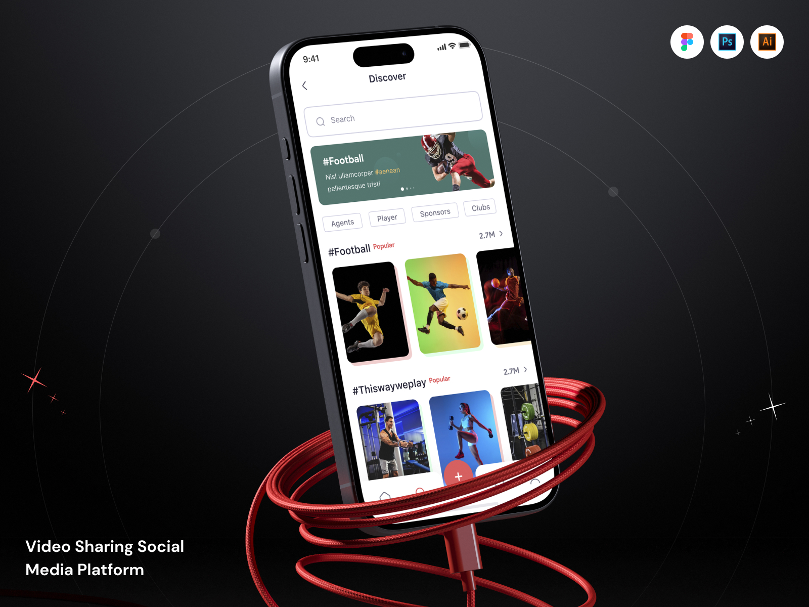 Drafty | Video Sharing Social Media App | Mobile UX/UI